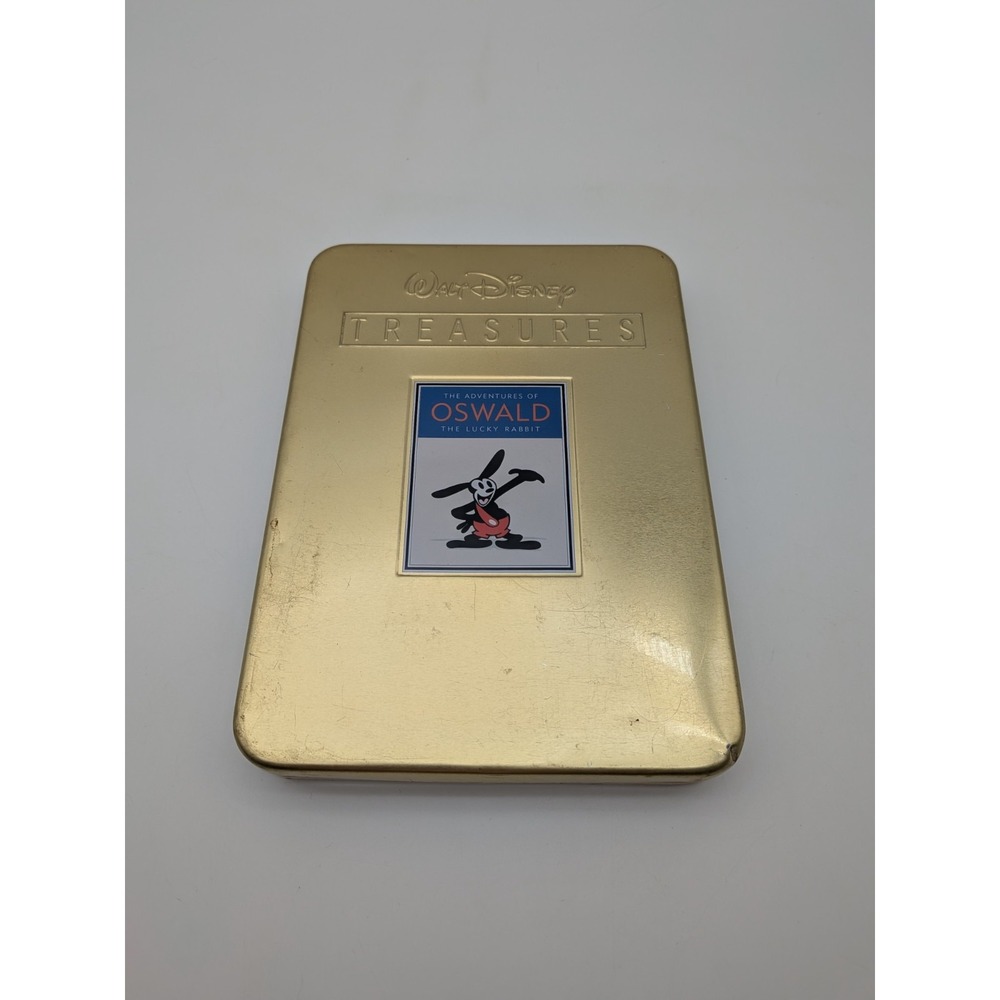 Oswald Lucky Rabbit Disney Treasures DVD Set + Collector Pin (Damaged Case)